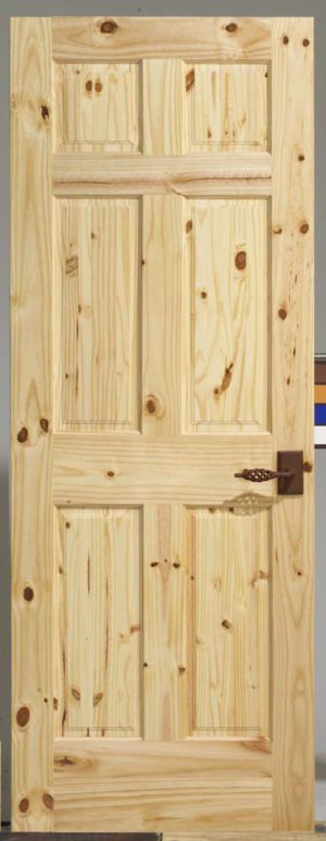 Knotty Pine Door – 8