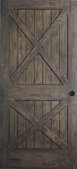 Knotty Elder Door - 128 - Greenfield Finishing