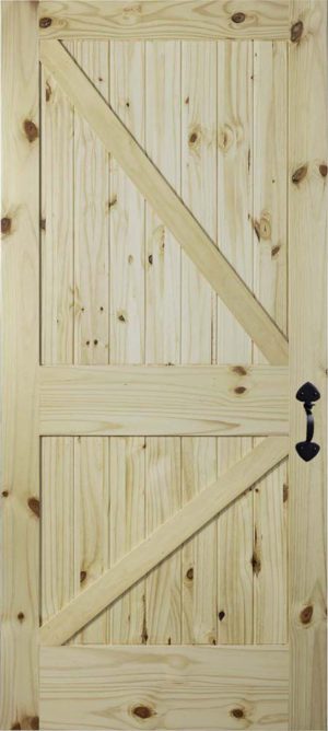 Knotty Elder Door – 129